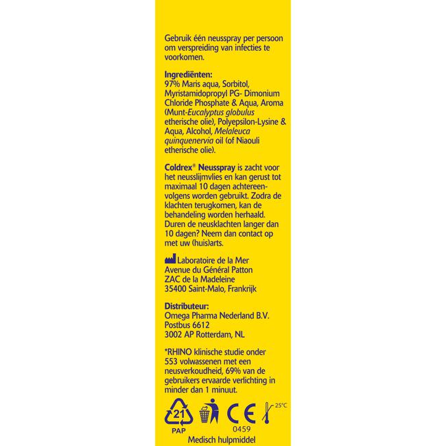 Coldrex Neusspray In 2min 20 ML