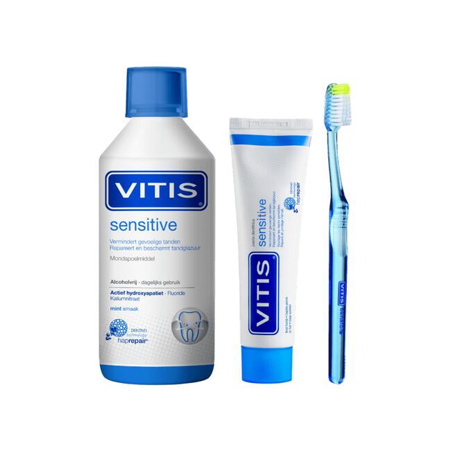 VITIS Sensitive Mondspoeling Verlicht Effectief Gevoelige Tanden