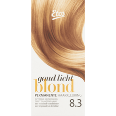 Etos Permanente Haarkleuring 8.3 Goud Licht Blond 120 ML