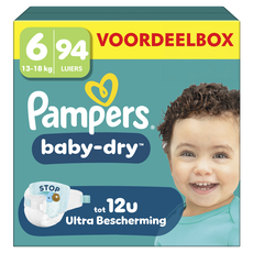Pampers Baby Dry Voordeelbox Luiers Maat 6 13-18 kg 94 stuks