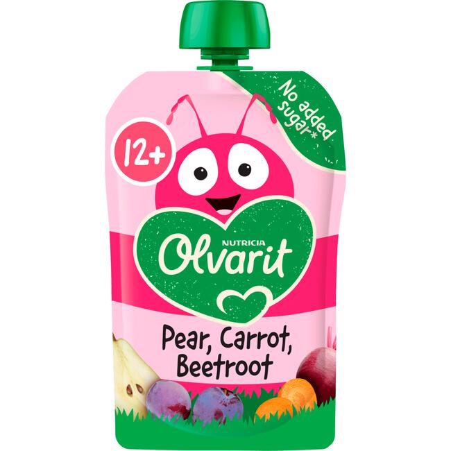 Olvarit Knijpfruit Peer Wortel Rode Biet