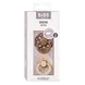 BIBS Boheme Fopspeen Rond Latex Maat 2 Woodchuck/Blush 2 stuks