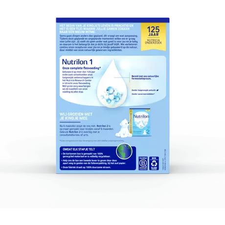 Nutrilon 1 Volledige Zuigelingenvoeding 0-6 Maanden 1200 gram