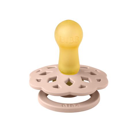 BIBS Boheme Fopspeen Rond Latex Maat 2 Woodchuck/Blush 2 stuks