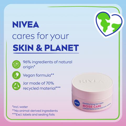 NIVEA Rose Care Gel Creme 50 ML