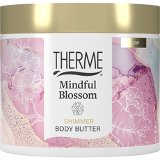 Therme Mindful Blossom Shimmer Glow Body Butter 225 Gram