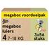 Etos Woezel & Pip Luiers Maxi Maat 4 7-18 kg Megabox 168 stuks