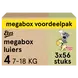 Etos Woezel & Pip Luiers Maxi Maat 4 7-18 kg Megabox 168 stuks