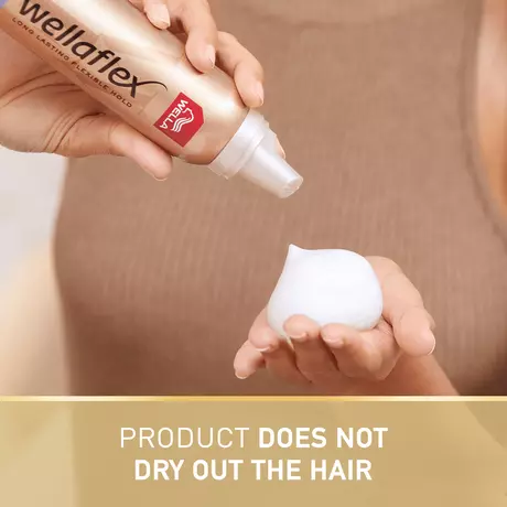 Wella WellaFlex Volume & Repair Ultra Strong Hold Haarmousse 200 ML