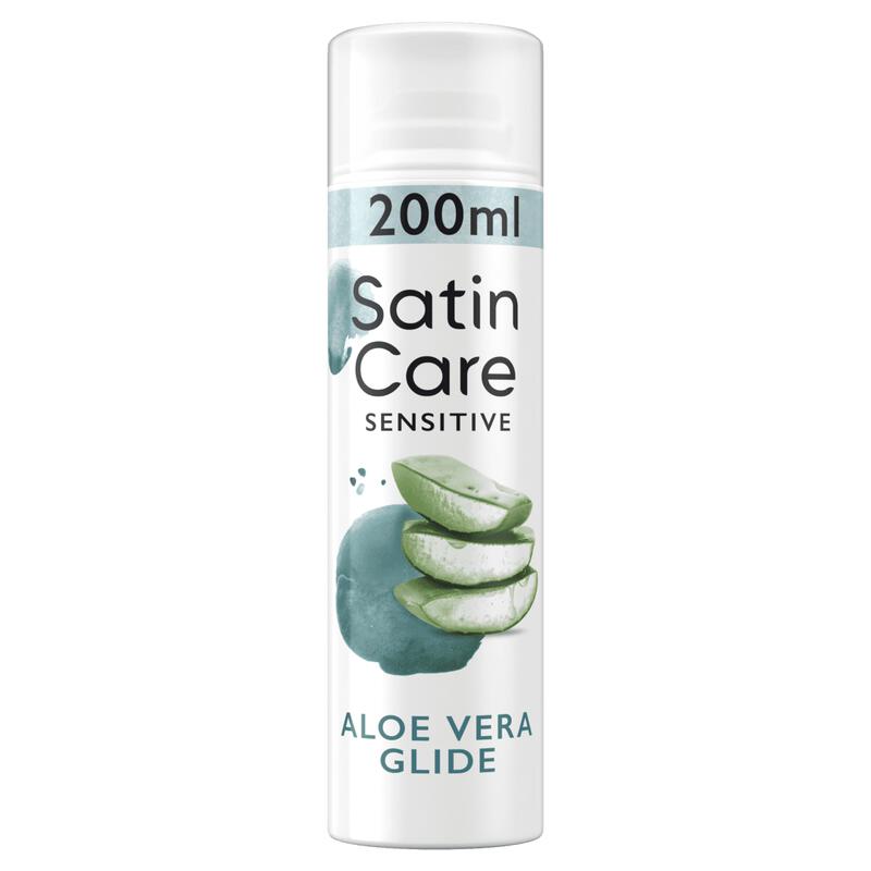 Satin Care Scheergel Gevoelige Huid 200 ML