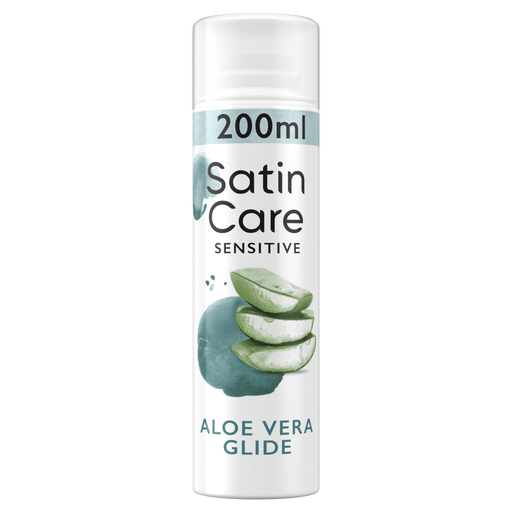 Satin Care Scheergel Gevoelige Huid 200 ML