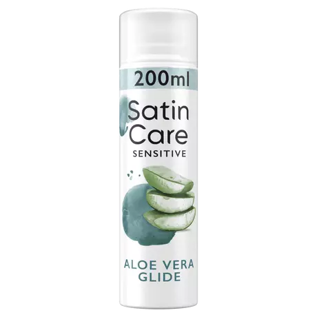 Satin Care Scheergel Gevoelige Huid 200 ML