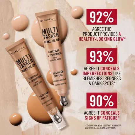 Rimmel London Multi-Tasker Wake Me Up Concealer en Foundation 030 Light