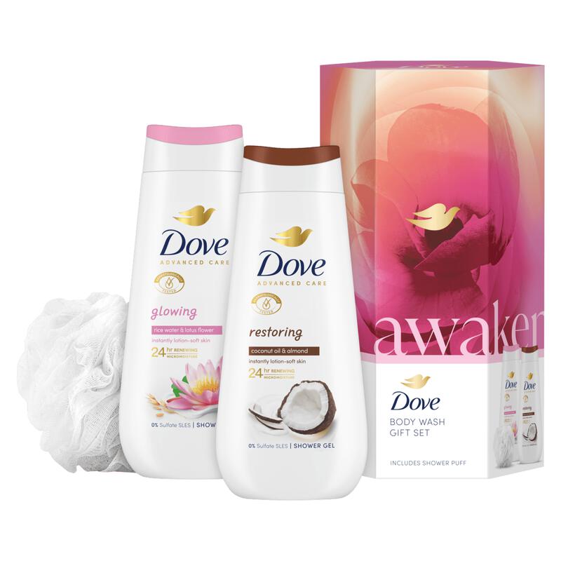Dove Advanced Care Relaxing Duo Gift Set Awaken Geschenkset