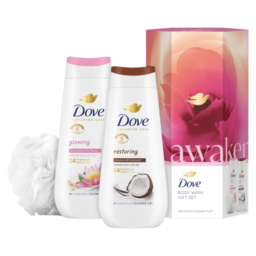 Dove Advanced Care Relaxing Duo Gift Set Awaken Geschenkset