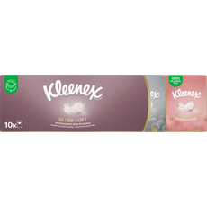 Kleenex Ultrasoft Mini Zakdoekjes 10 pakjes