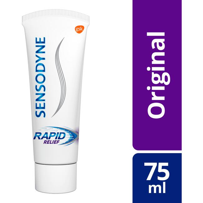 Sensodyne Rapid Relief Tandpasta Voor Gevoelige Tanden 75 ml