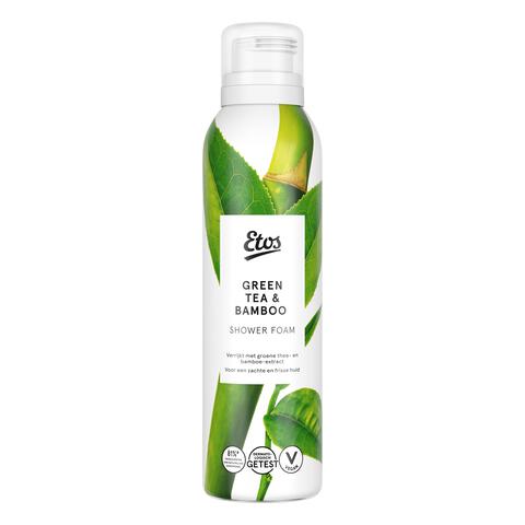 Etos Green Tea & Bamboo Showerfoam 200 ML