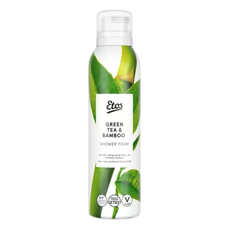 Etos Green Tea & Bamboo Showerfoam 200 ML