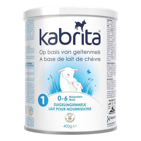 KABRITA Zuigelingenmelk 1 0-6 maanden 400GR