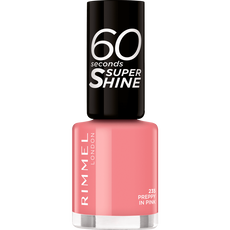 Rimmel London 60 Seconds Supershine Nagellak 235 Preppy In Pink 8 ML