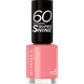 Rimmel London 60 Seconds SuperShine Nagellak 235 Preppy In Pink 8 ML