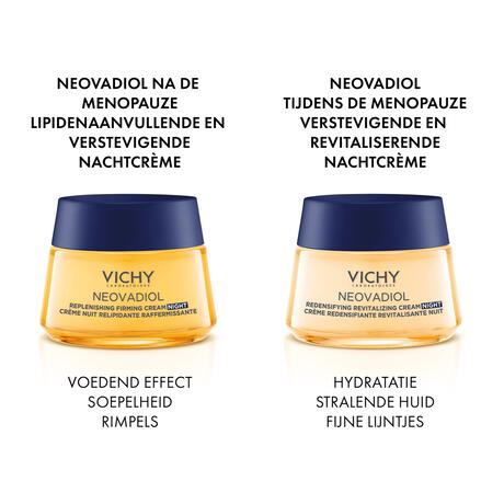 Vichy Neovadiol Lipidenaanvullende Revitaliserende Nachtcrème 50 ML