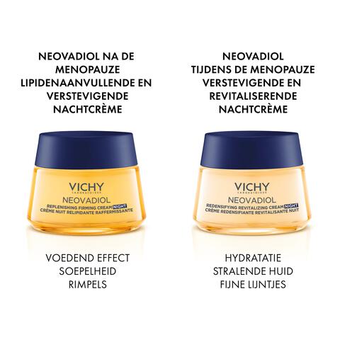 Vichy Neovadiol Lipidenaanvullende Revitaliserende Nachtcrème 50 ML