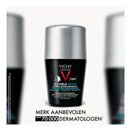 Vichy Homme Deodorant Invisible Resist 72u