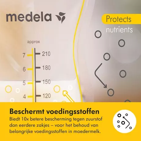 Medela Moedermelkbewaarzakjes met schenktuit 50 stuks