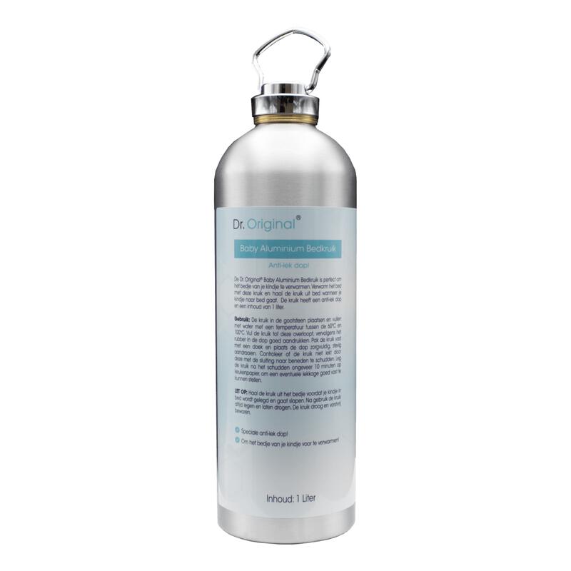 Dr. Original® Baby Aluminium Bedkruik