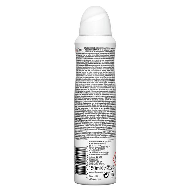 Dove Invisible Dry Anti-transpirant Deodorant Spray 150 ML