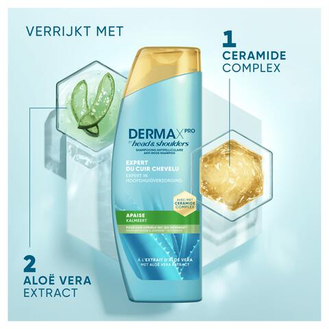 Head & Shoulders Derma X Pro Kalmeert Anti-Roos Shampoo 250 ML