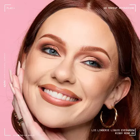NYX Professional Makeup Lid Lingerie 04 Risky Rose Crème Oogschaduw