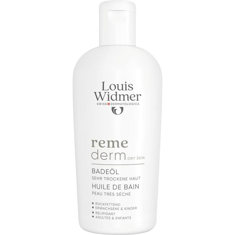 Louis Widmer Remederm Badolie Licht Geparfumeerd 250 ML