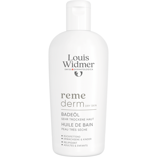 Louis Widmer Remederm Badolie Licht Geparfumeerd 250 ML