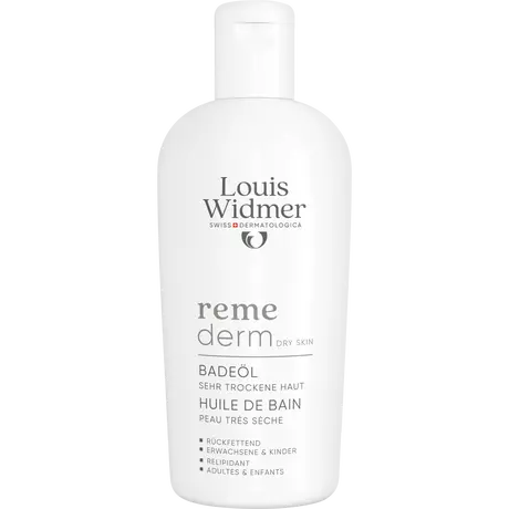Louis Widmer Remederm Badolie Licht Geparfumeerd 250 ML