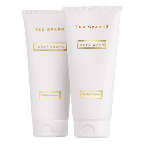 Ted Sparks Giftset Showergel & Body Cream Fresh Linnen