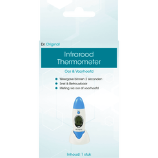 Dr. Original Infrarood Oor En Voorhoofdthermometer