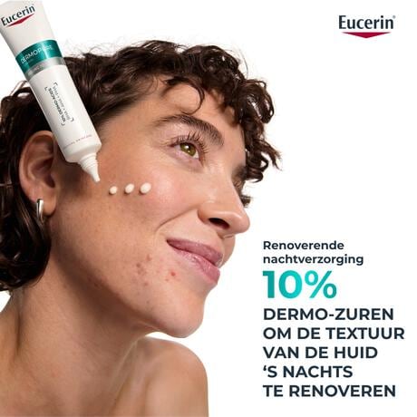 Eucerin DERMOPURE CLINICAL Peeling 10 Nachtverzorging Gevoelige Huid 40 ML