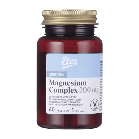 Etos Magnesium Complex 200 MG Tabletten 60 stuks