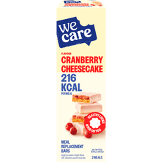 WeCare Bars Cranberry Cheesecake 2 stuks