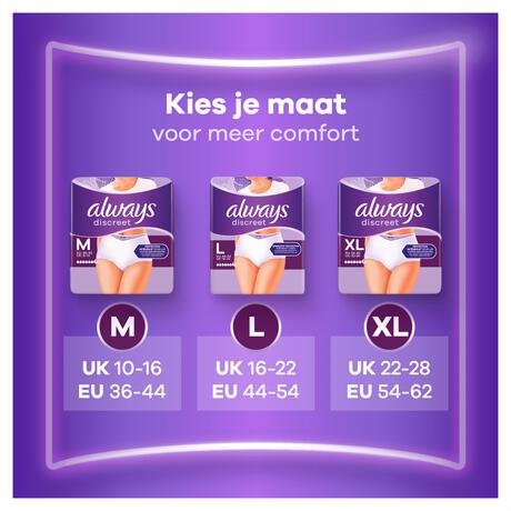 Always Discreet Broekje maat M