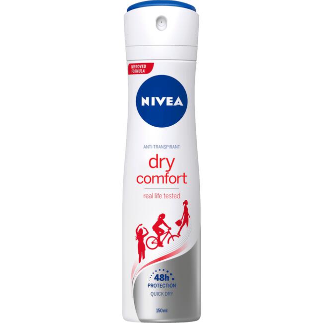 NIVEA Dry Comfort Anti-Transpirant Deodorant Spray 150 ML