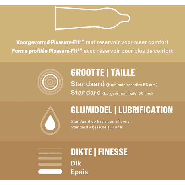 Durex Condooms Nude Latexvrij 10 stuks