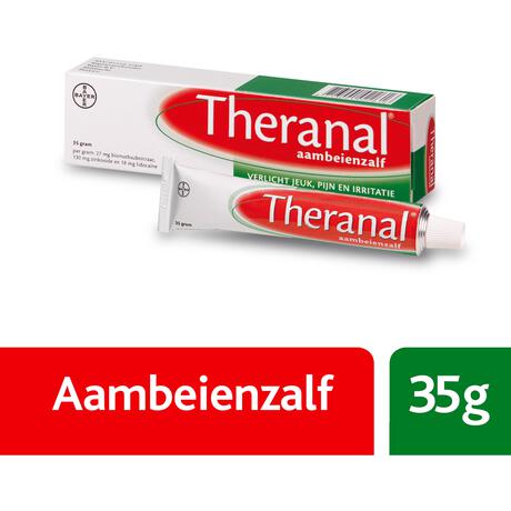 Theranal Aambeienzalf bij jeuk en aambeien 35 gram