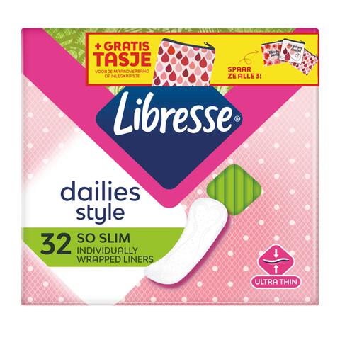 Libresse Dailies Inlegkruisjes So Slim 32 stuks