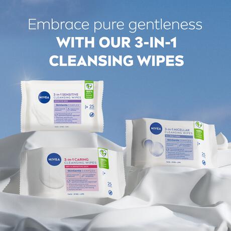 NIVEA Sensitive Reinigingsdoekjes 25 stuks