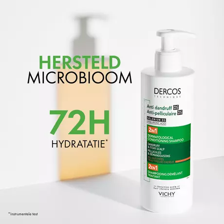 Vichy Dercos Anti-Roos 2-In-1 Shampoo + Conditioner 390 ML