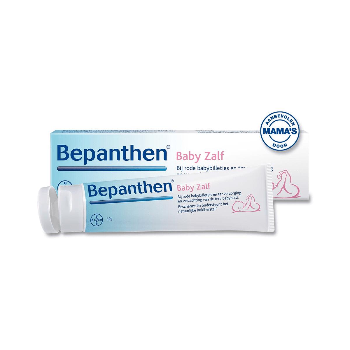 bepanthen baby zalf voor de droge babyhuid en bij luieruitslag 30 gram 30 gr etos